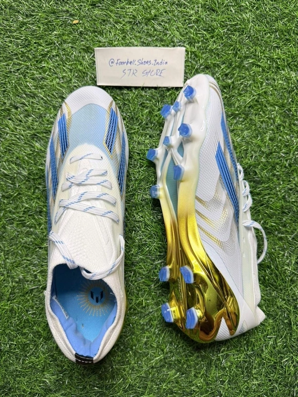 X Crazyfast Messi Golden Boot With Lace FG - 8