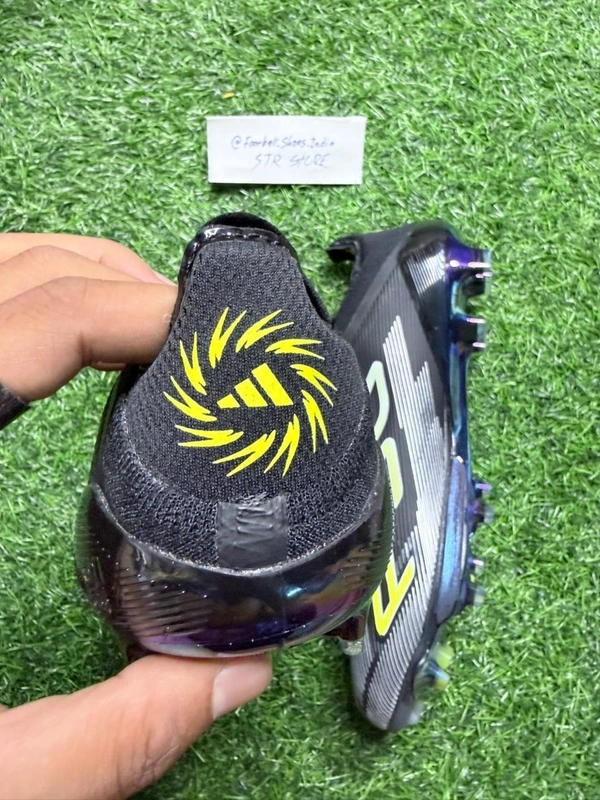 F50 Plus Black Colour Low-top FG Without Lace - 6