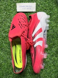 Predator Foldover Elite Red Colour With Lace FG - 9.5