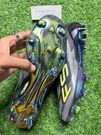 F50 Plus Black Colour Low-top FG Without Lace - 8