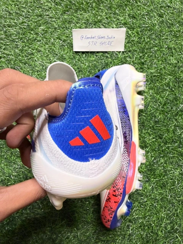 F50+ Son Edition White & Blue Colour FG Without Lace - 9.5