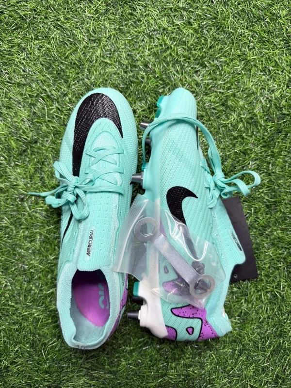 Mercurial Vapor 15 Elite Sky-blue SG Low-top With Lace - 7