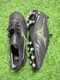 Mizuno Morelia Neo Black And Gold With Lace FG - 6.5