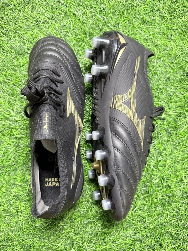 Mizuno Morelia Neo Black And Gold With Lace FG - 6.5