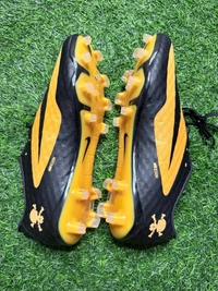 Hypervenom Phantom 3 Orange & Black Low-top FG With Lace - 7