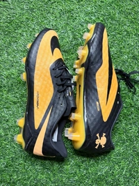 Hypervenom Phantom 3 Orange & Black Low-top FG With Lace - 6