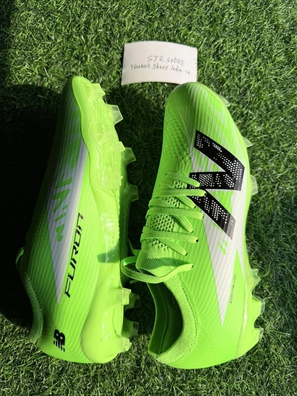 Furon V8 Elite Light Green Colour Low-top FG With Lace - 7.5