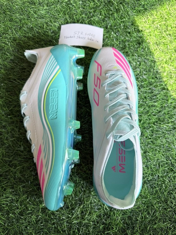 F50 Elite Messi Edition Sky-blue Low-top FG With Lace - 6