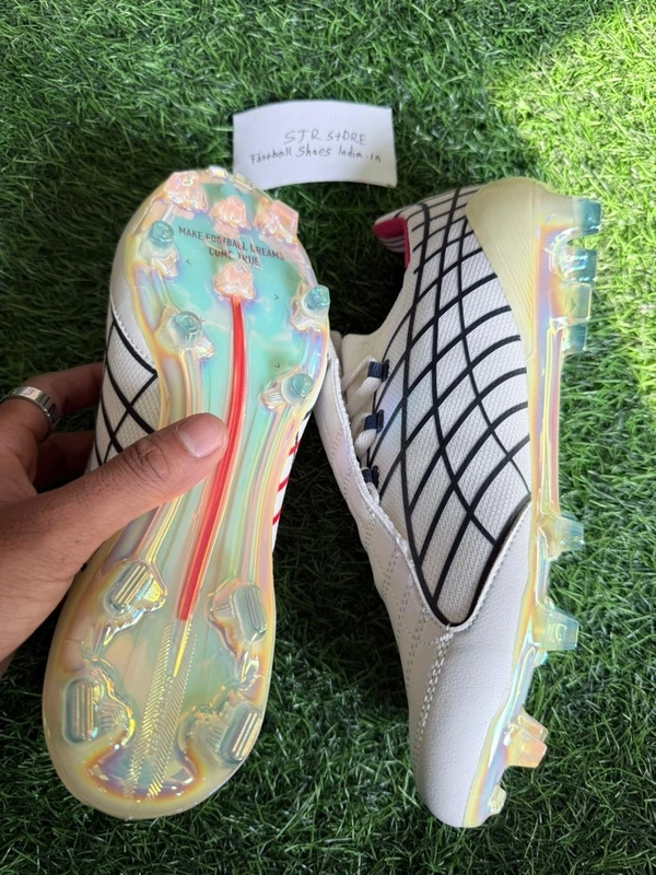 F50 Elite Spider White Colour FG With Lace - 8