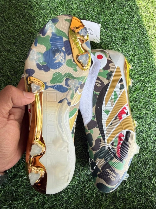 Predator Elite X BAPE Edition Low-top FG Without Lace - 7.5