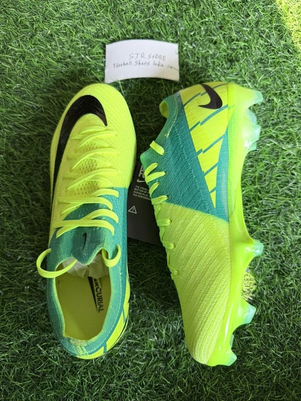 Mercurial Vapor 16 Elite Green Low-top FG With Lace - 7.5