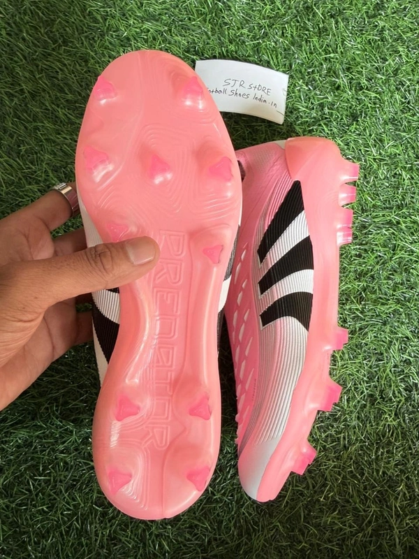 Predator Elite Baby Pink Low-top FG Without Lace - 9.5