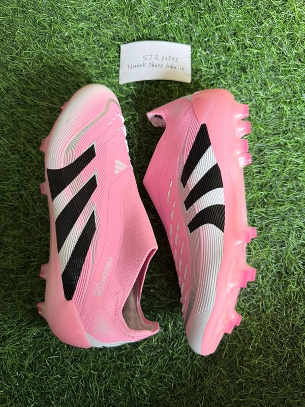 Predator Elite Baby Pink Low-top FG Without Lace - 9.5