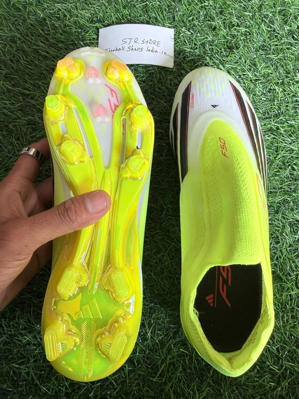 F50 Plus Yellow Colour Low-top FG Without Lace - 9