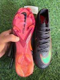 Mercurial Vapor 16 Elite Black Red Low-top FG With Lace - 7.5