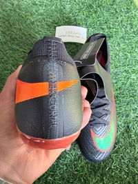 Mercurial Vapor 16 Elite Black Red Low-top FG With Lace - 7.5