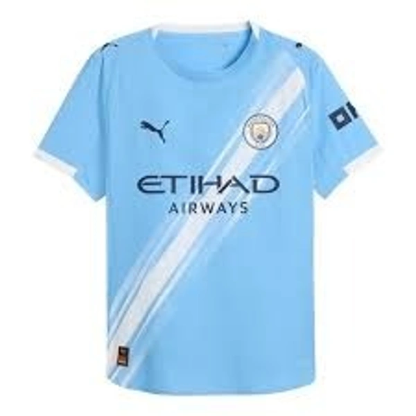 Manchester City 25/26 Home Player Edition Half Sleeve - S