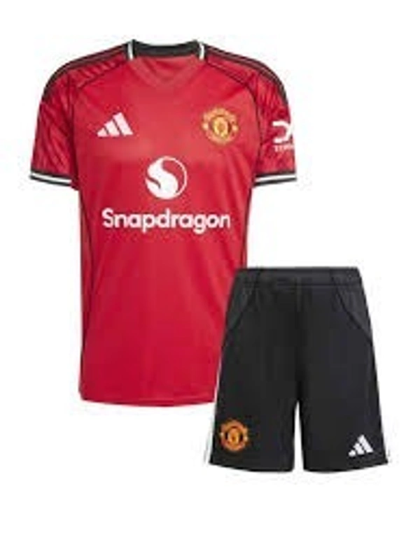 Manchester United 25/26 Home Kit Fan Edition With Short - M