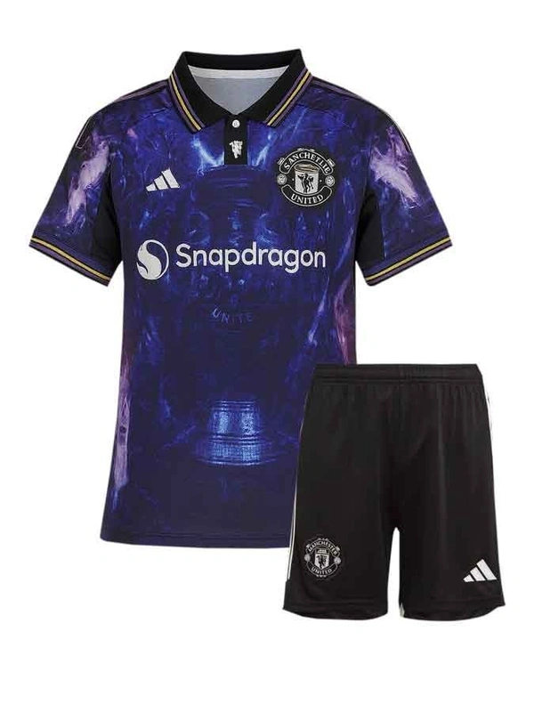 Manchester United Violet Special Fan Edition With Short - M