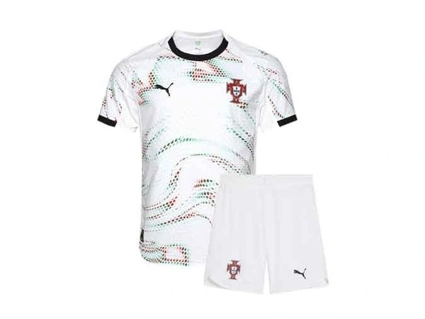 Portugal 2025 Away Half Sleeve Fan Edition With Short - M