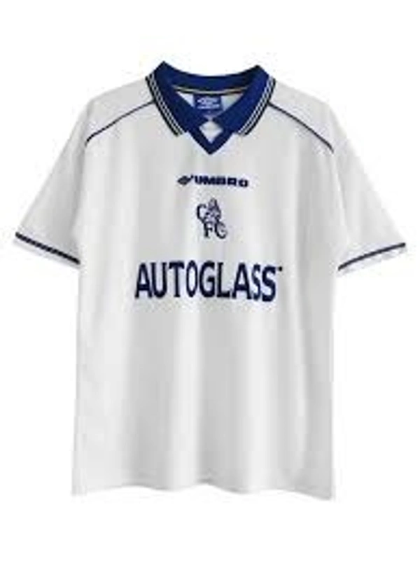 Retro Chelsea FC 1999-000 Away Half Sleeve - L
