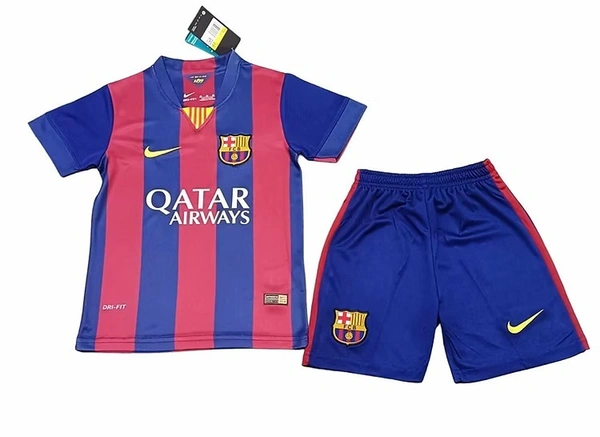 Retro FC Barcelona 14/15 Home Kit Fan Edition With Short - M