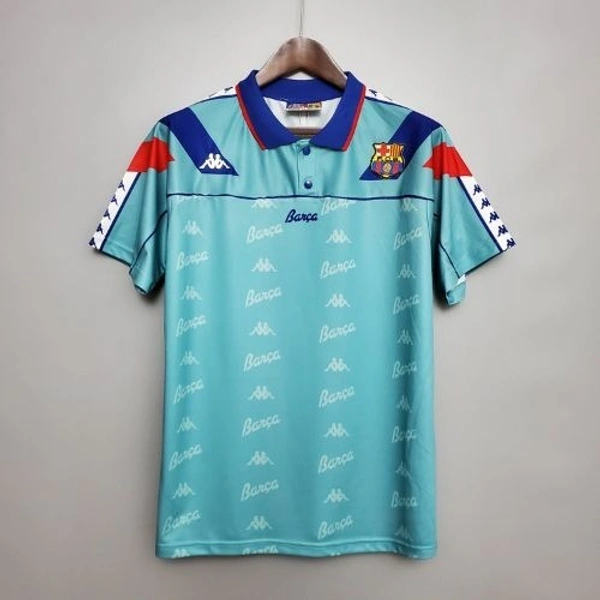 Retro FC Barcelona 1992/93 Away Half Sleeve - XL