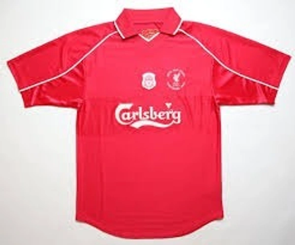 Retro Liverpool FC 2001 UEFA Final Home Jersey - S