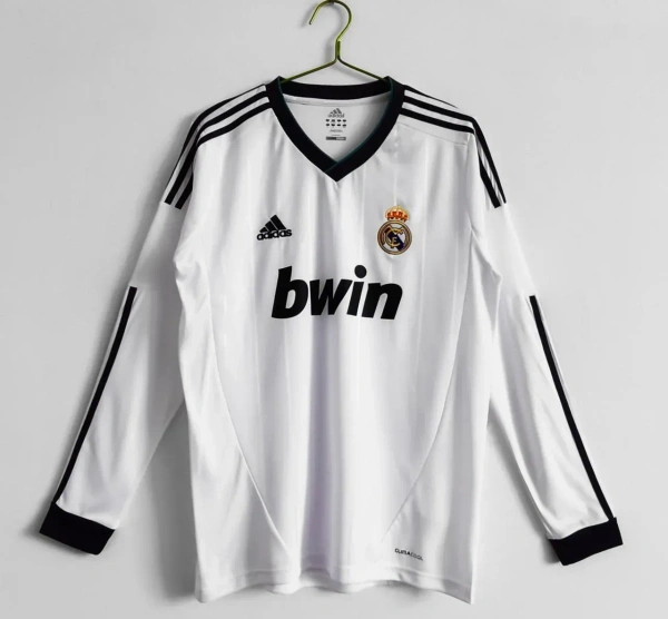 Retro Madrid 2012-13 Home Kit Full Sleeve - S