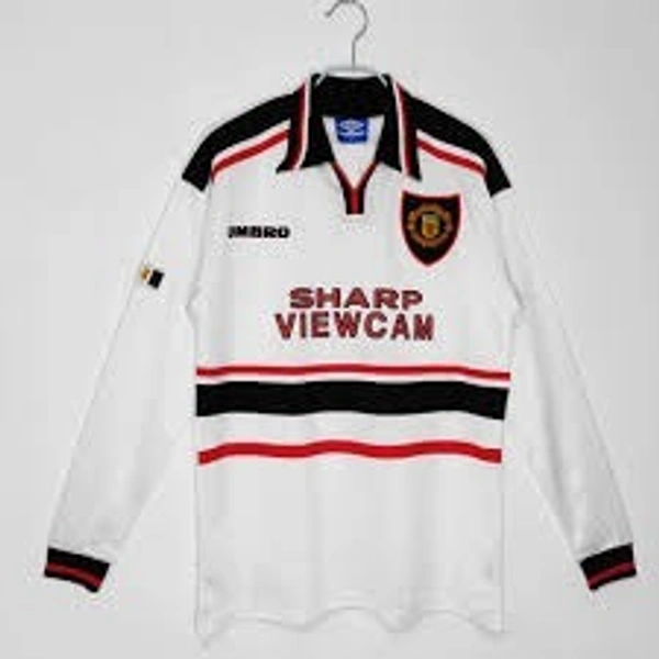 Retro Manchester United 1998-99 Away Full Sleeve - L