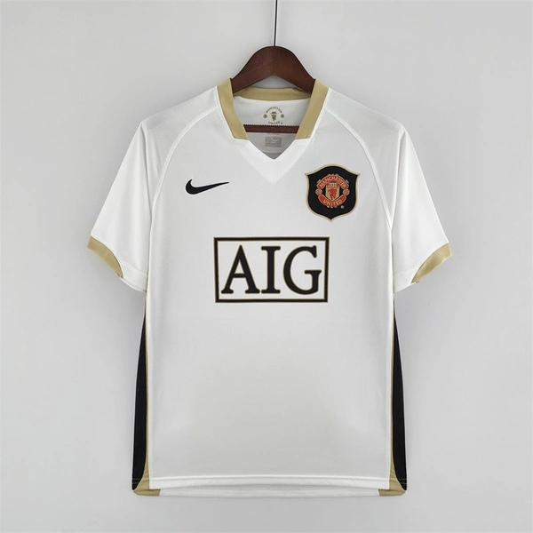 Retro Manchester United 2006/08 Away Kit Half Sleeve - S