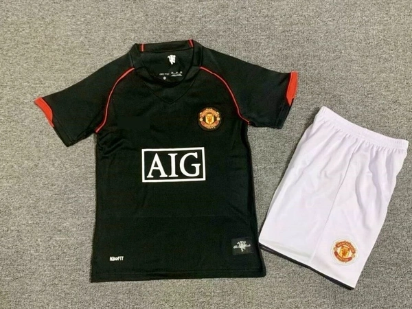 Retro Manchester United 2008 Away Fan Edition With Short - S