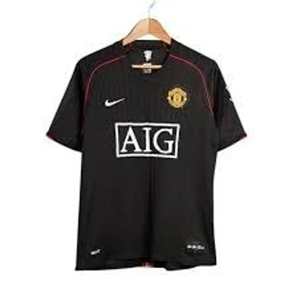 Retro Manchester United AIG 2007-08 Away Half Sleeve - XL