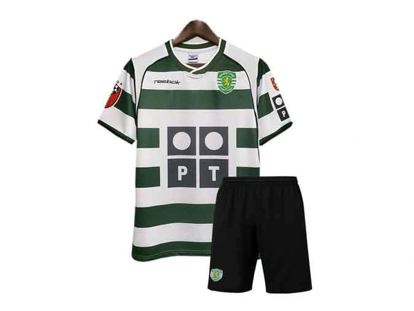 Retro Sporting Lisbon 01/03 Home Fan Edition With Short - XL