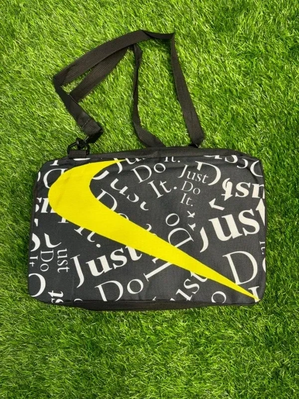 Black Colour Boot And Kit Side Bag