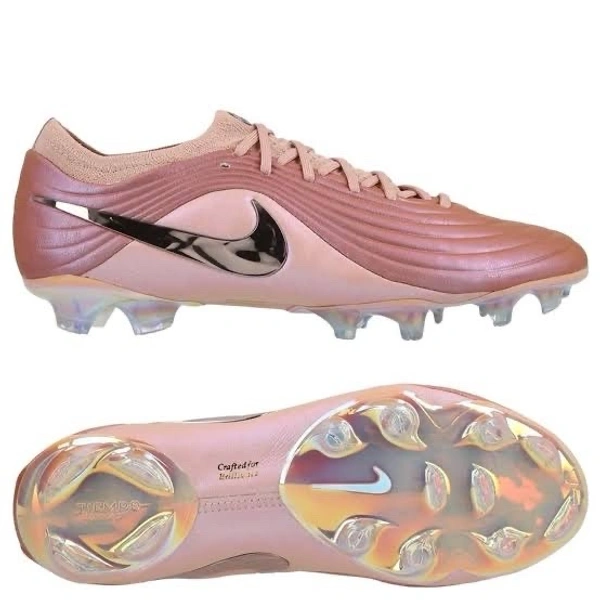 Tiempo Maestro Elite FG LE football boots in a Metallic Red Bronze/Rose Gold colorway