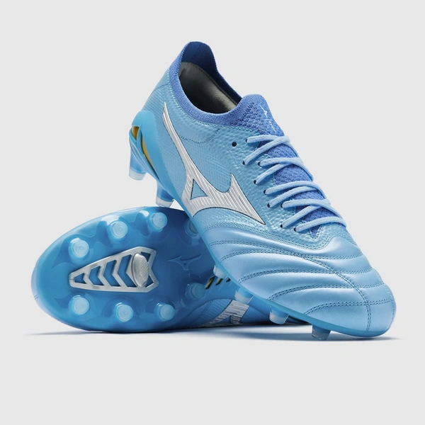 Morelia Neo 4 Sky-Blue Colour Low-Top FG With Lace