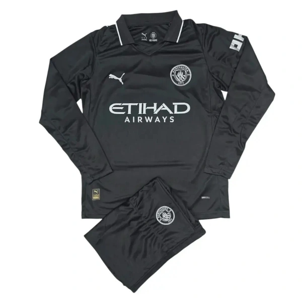 Manchester City 25/26 Away Kit Full Sleeve Fan Edition With Short