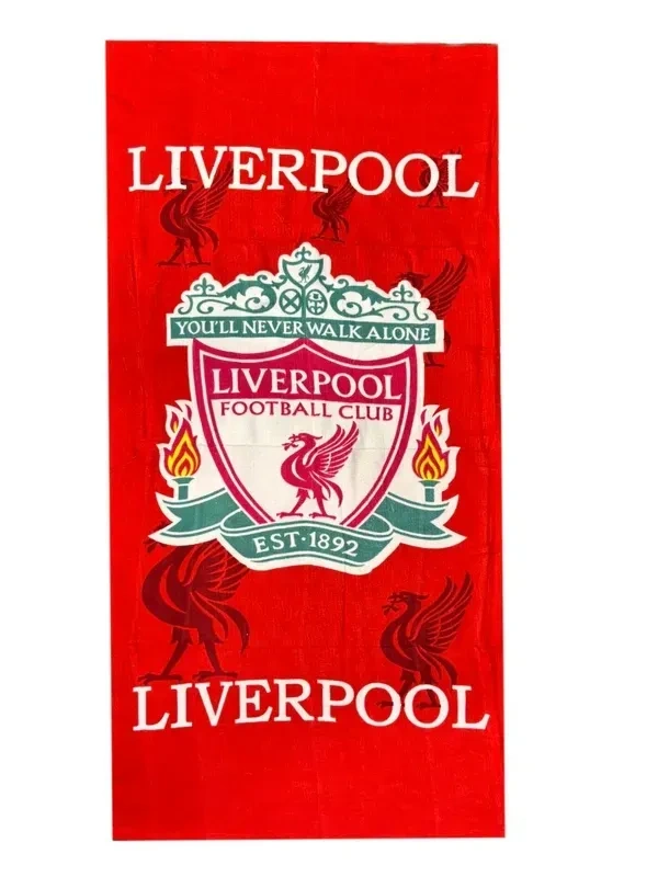 Liverpool FC Logo Printed Premium Quality Towel (55*23 In)