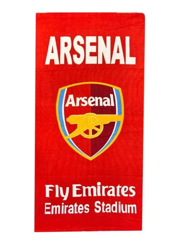 Arsenal FC Logo Printed Premium Quality Towel (55*23 In)