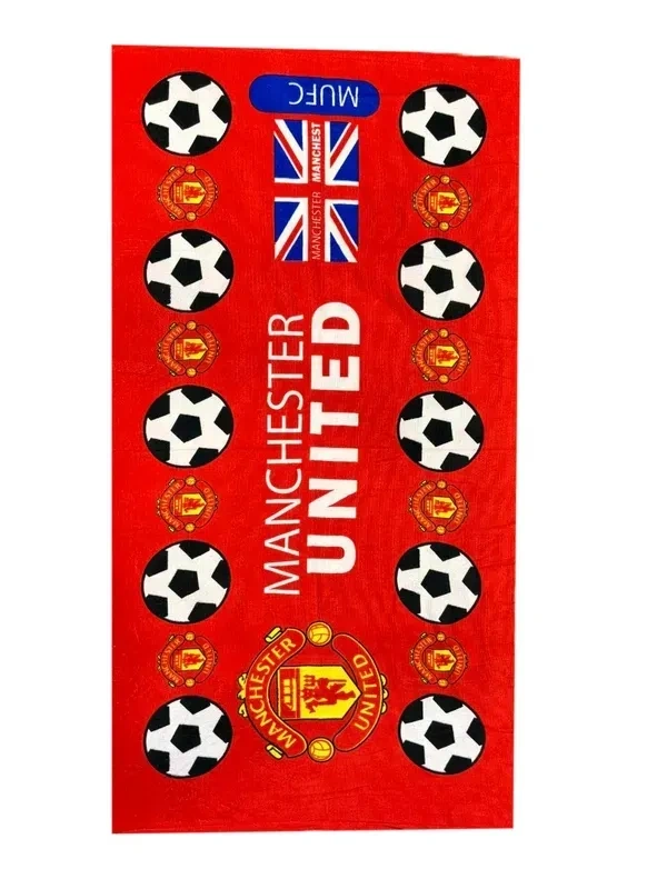 Manchester United Logo Printed Premium Quality Towel (55*23 In)