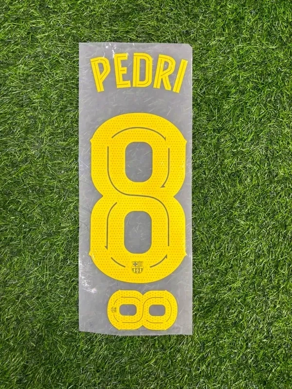 FC Barcelona 25/26 Home Official Print - Pedri 8