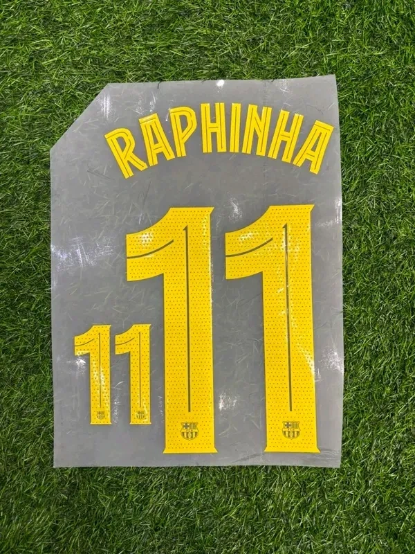 FC Barcelona 25/26 Home Official Print - Raphinha 11