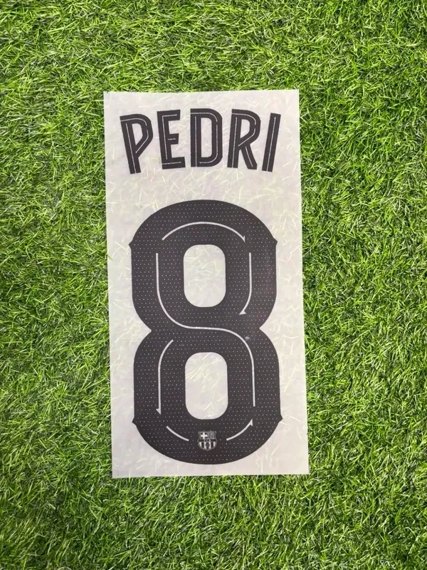 FC Barcelona 25/26 Away Official Print - Pedri 8