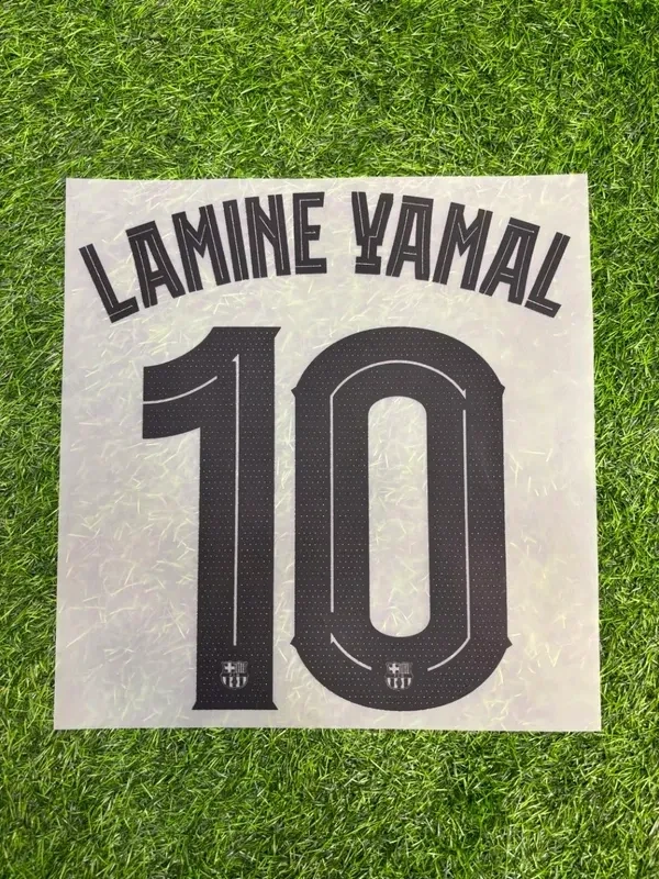 FC Barcelona 25/26 Away Official Print - Lamine Yamal 10