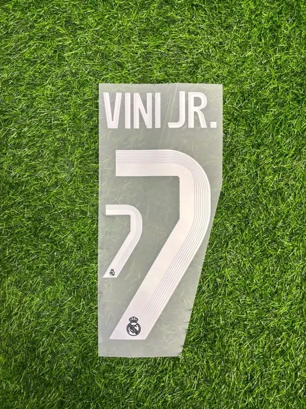 Madrid 25/26 Home Official Print - Vinicious Jr 7