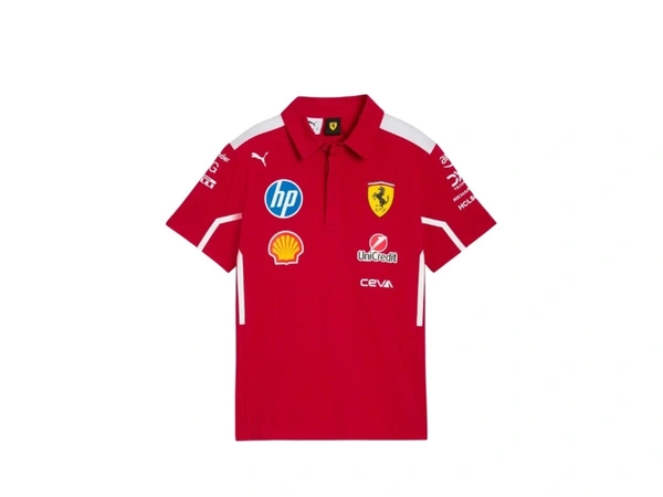 Scuderia Ferrari F1 Team Red Polo Shirt - L