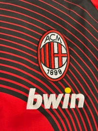 AC Milan Red And Black Colour Windbreaker - L