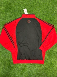 AC Milan Red And Black Colour Windbreaker - L
