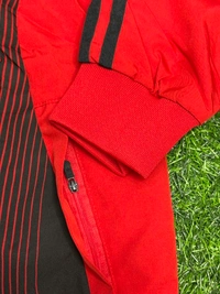 AC Milan Red And Black Colour Windbreaker - XL